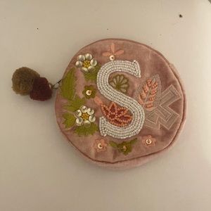 Pink “S” mini bag